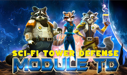 Sci-Fi Tower Defense Module TD