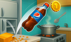 Прыгающая Бутылочка 3D