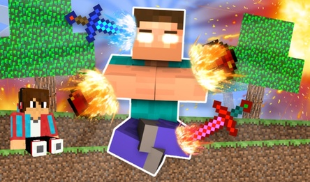 Уничтожь Херобрина в Майне - Плейграунд Сандбокс