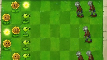 Битва растений и зомби