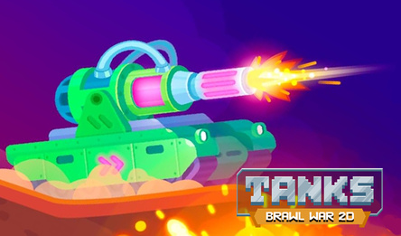 Tanks Brawl War 2D