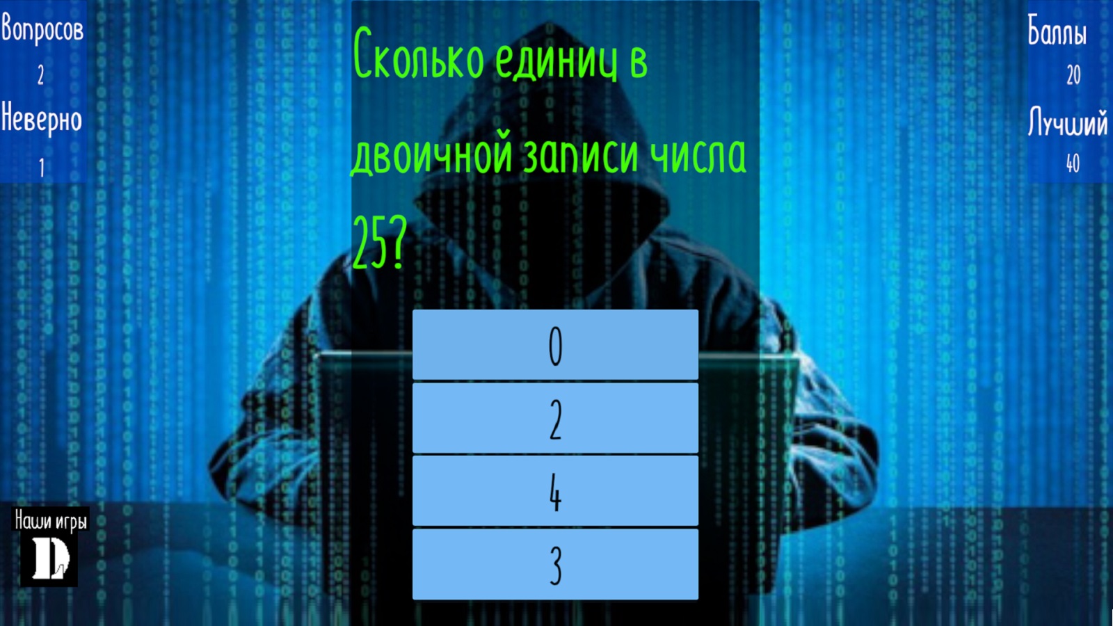 "ИнфоТест: Проверь свои знания!"