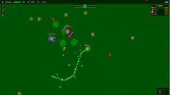 Snake War - тактическая змейка