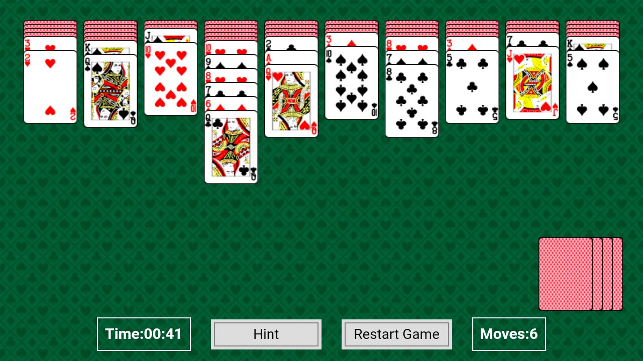 Spider Solitaire (1, 2, and 4 suits) — play online for free on Yandex Games