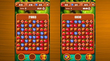 Ягодный Микс: Три в ряд