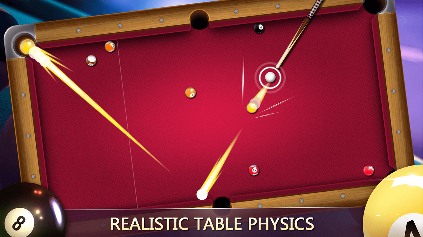 Billiards no Click Jogos: 8-Ball e Straight Pool 