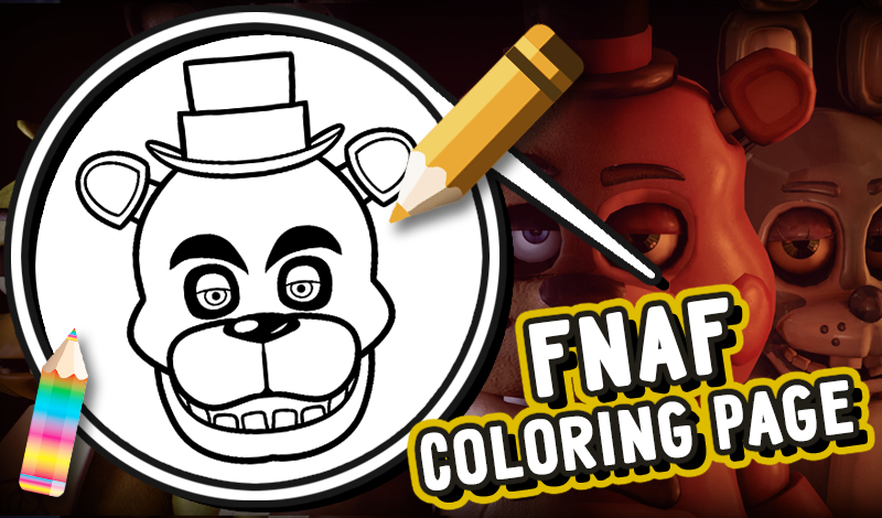 FNAF Coloring Pages - Free Printable Coloring Pages for Kids