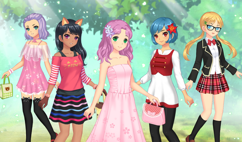 Anime Dress Up — play online for free on Yandex Games