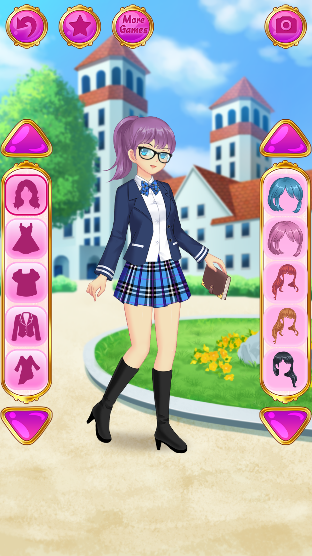 Anime Kawaii Dress Up — play online for free on Yandex Games