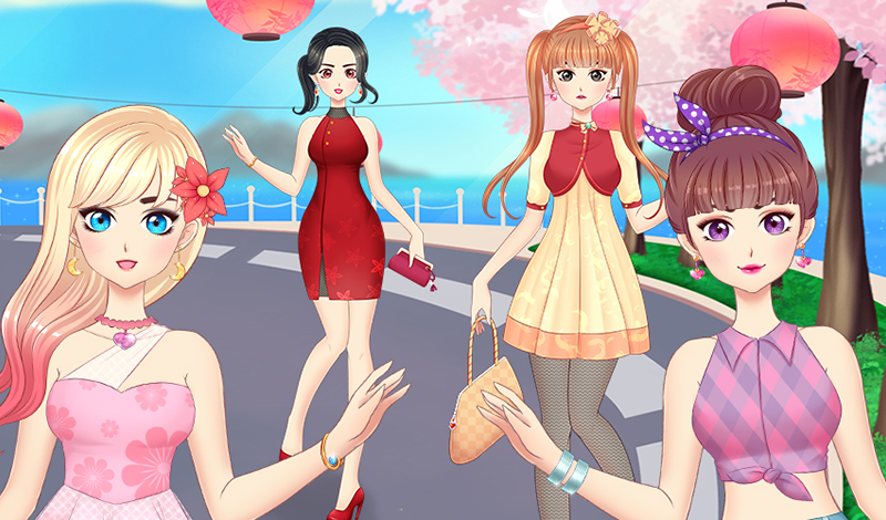 School Anime Dress Up — play online for free on Yandex Games