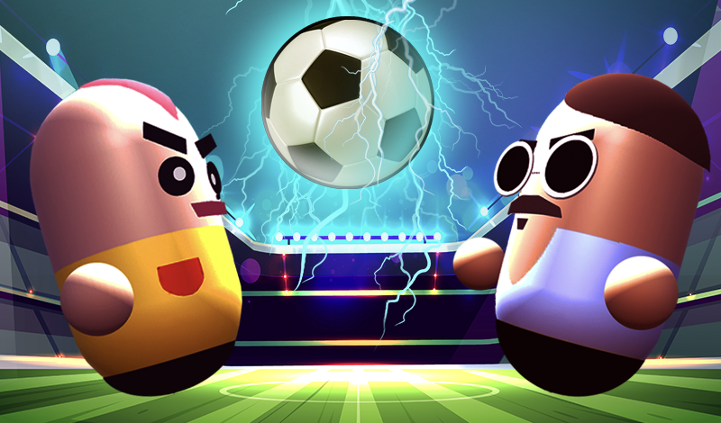 2 Player Head Soccer — play online for free on Playhop