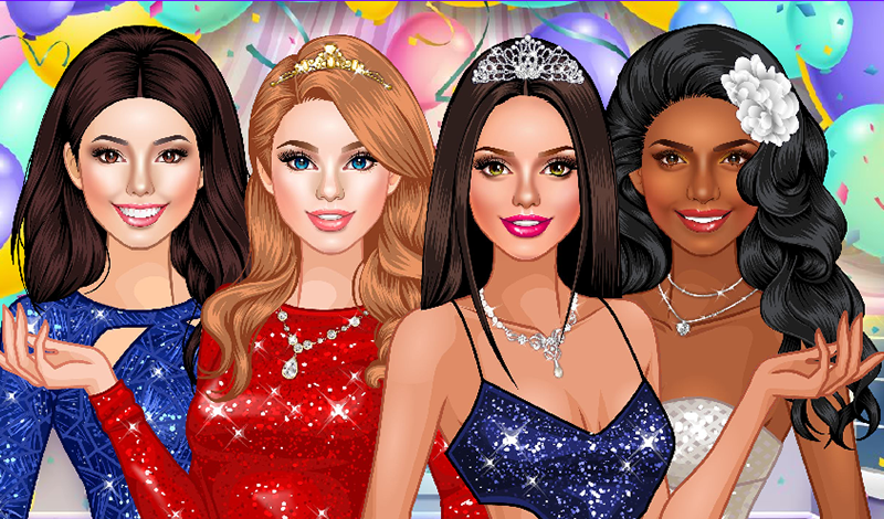 Prom Night Dress Up — play online for free on Yandex Games