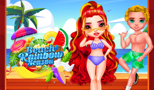 Beach Rainbow Season - Click Jogos