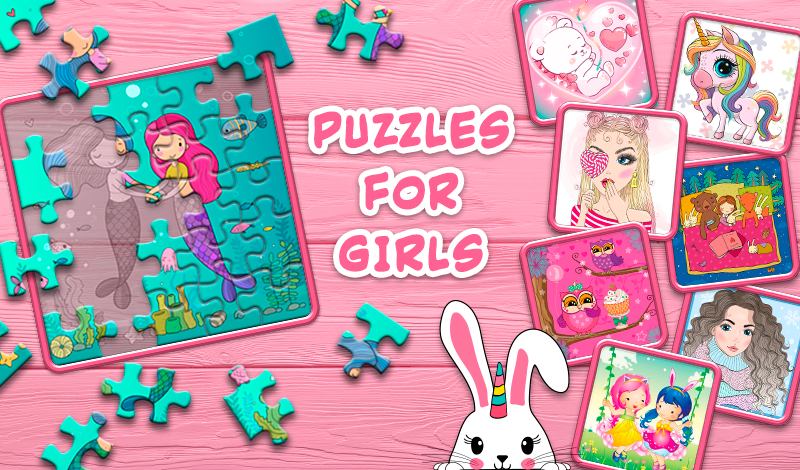 Online Jigsaw Puzzle Game for Kids: Unicorn