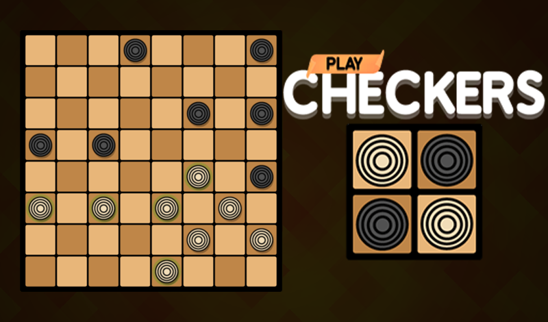 Checkers Game - Free Play & No Download