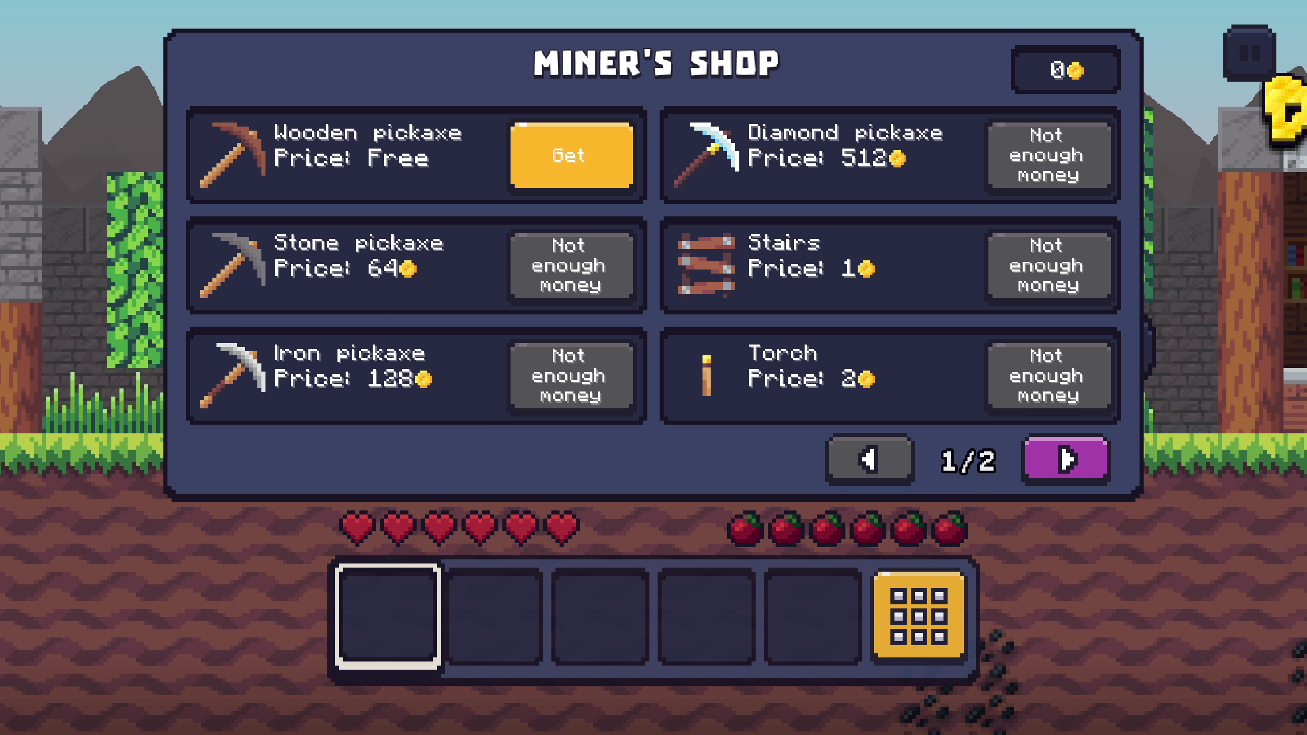 Noob mine explorer — play online for free on Yandex Games