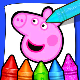 Peppa Pig - Coloring