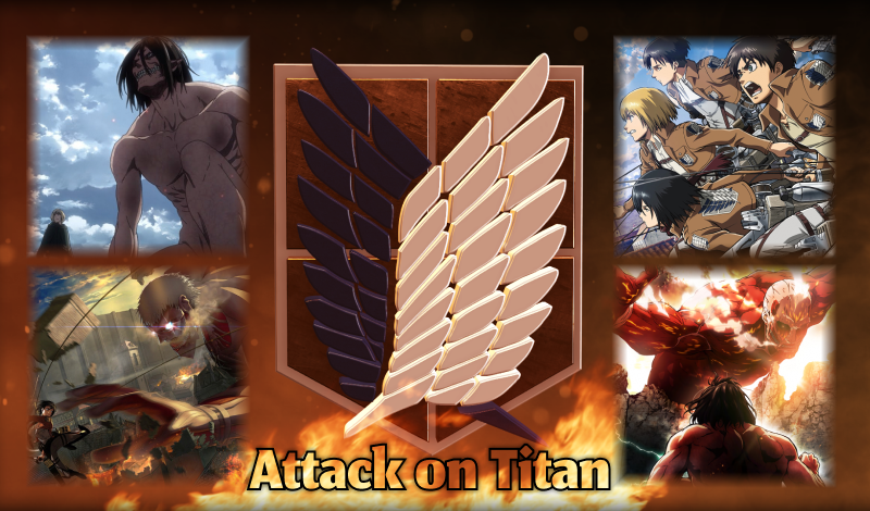 Anime Puzzle Attack On Titan - online puzzle