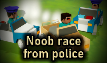 Noob race from police