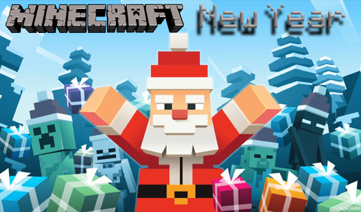 Minecraft New Year (от GOGO) - играть онлайн бесплатно на сервисе ...