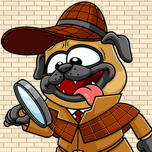 Detective Pug