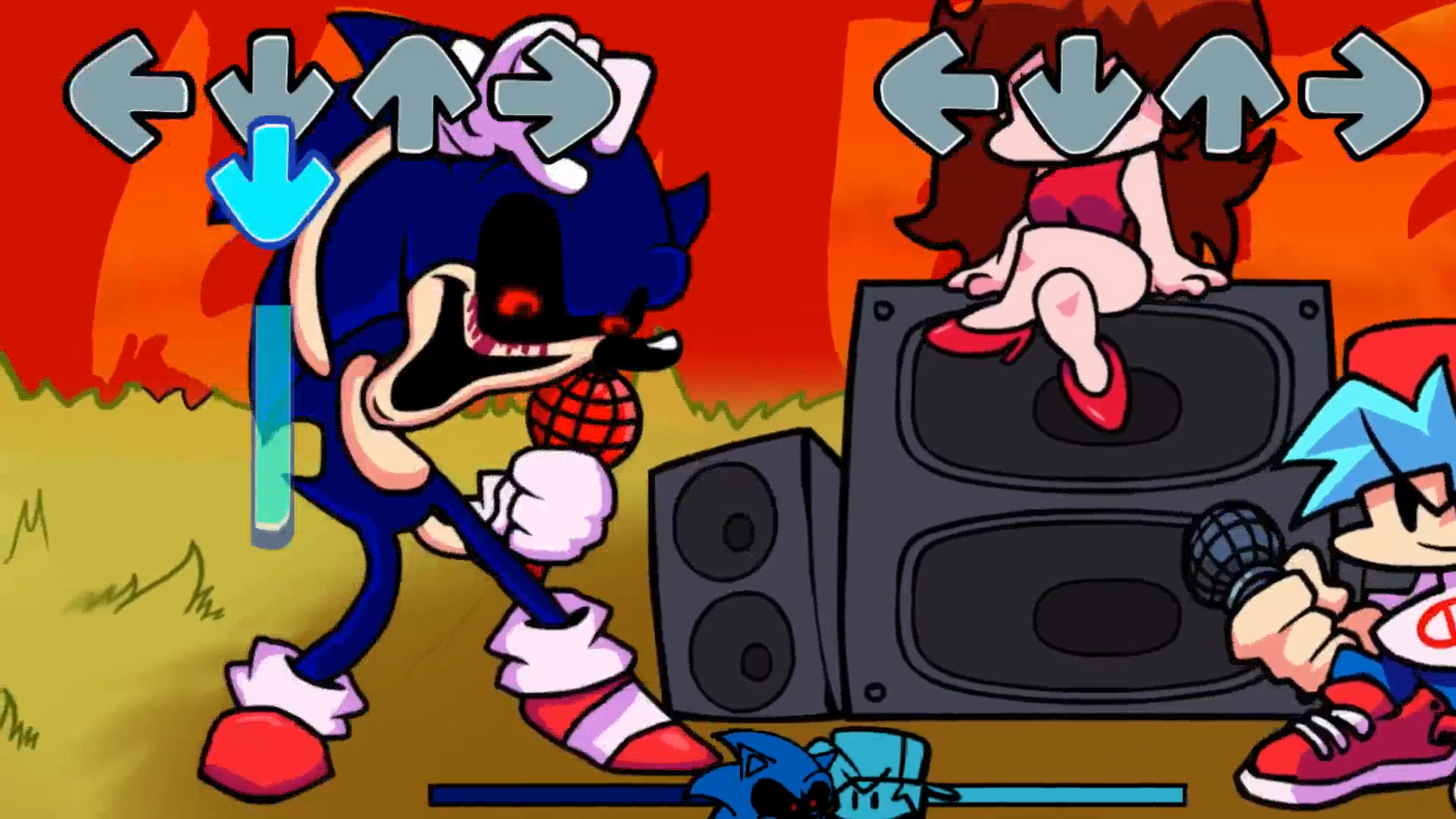 FNF : Vs. Sonic.Exe HD [Friday Night Funkin'] [Mods]