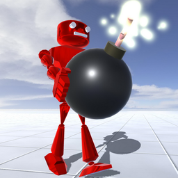 The battle of robots in the maze