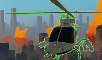Simulator Helikopter: Penghancuran