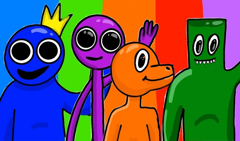 Rainbow friends clicker — pelaa verkkopelejä ilmaiseksi Playhop-palvelussa