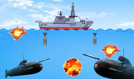 Защити корабль. Морской конвой. (от TrofimGame) - играть онлайн ...