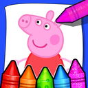 Peppa Pig - Çocuklar için boyama kitabı