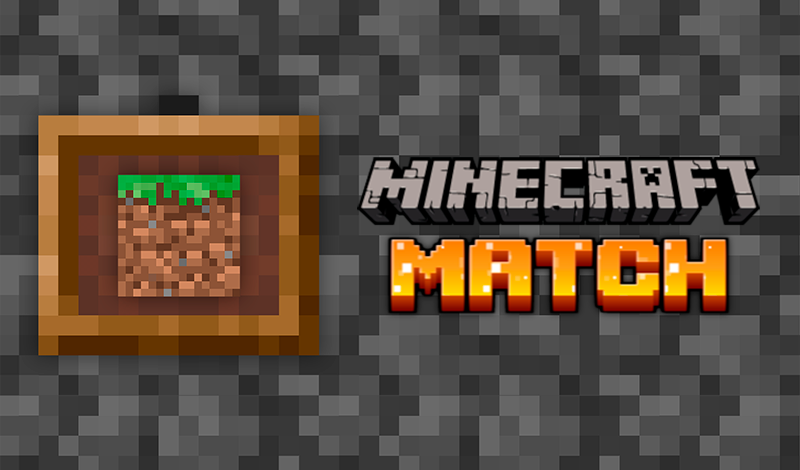 Play matching game for kids - Minecraft - Online & Free