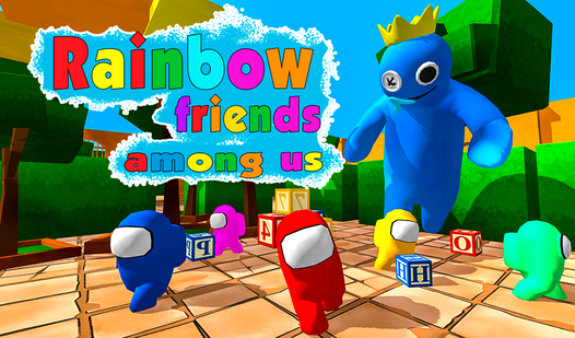 Rainbow friends among us — Jogue online gratuitamente em Yandex Games