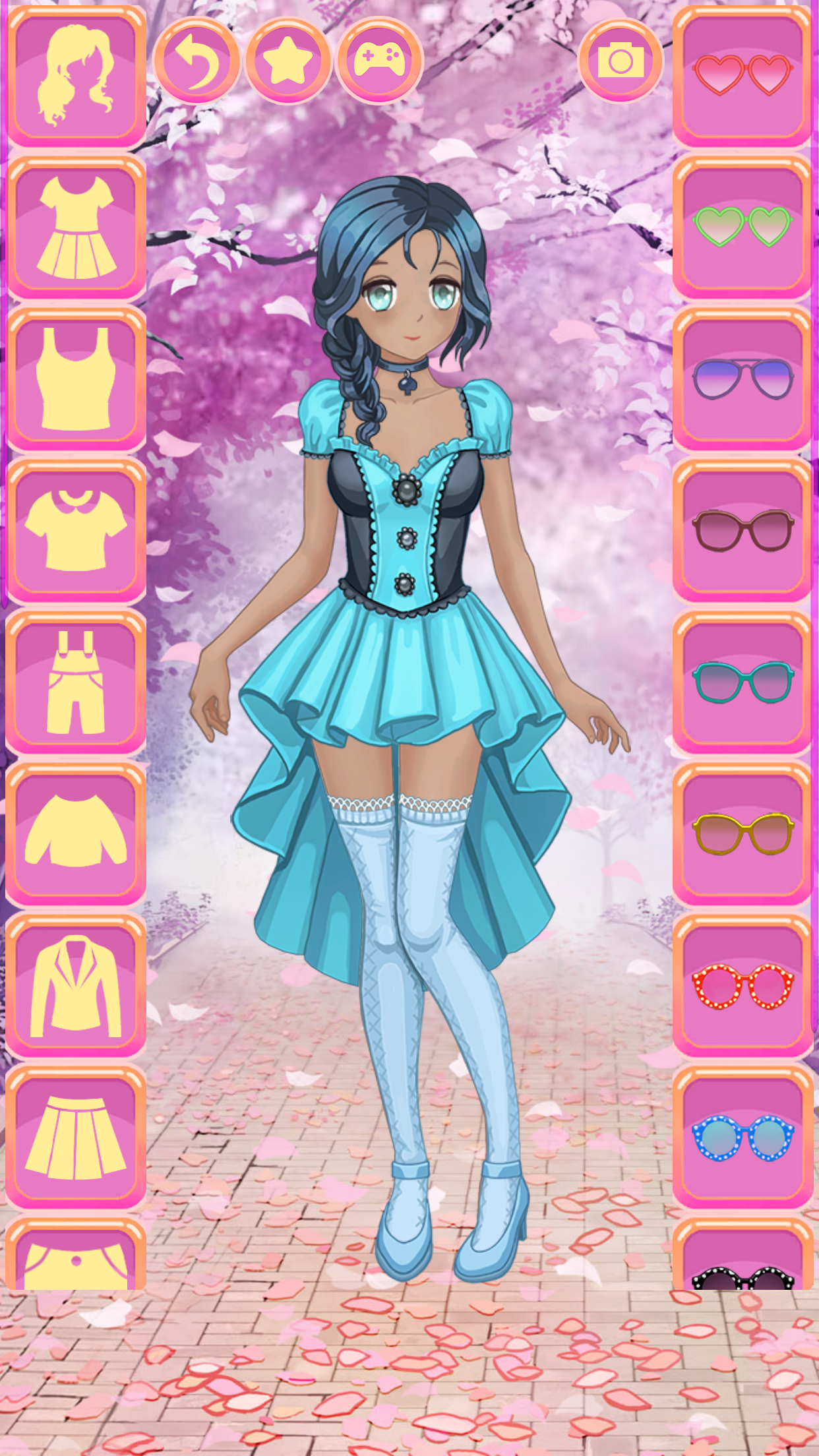 Anime Dress Up - Jogos para Meninas - jogo online grátis