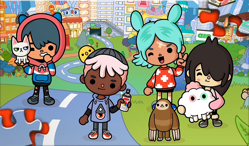 Toca Boca life - characters — play online for free on Yandex Games