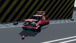 Cliff Jump - Car Crash 3D — play online for free on Yandex Games