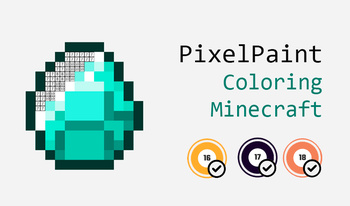 PixelPaint Coloring Minecraft