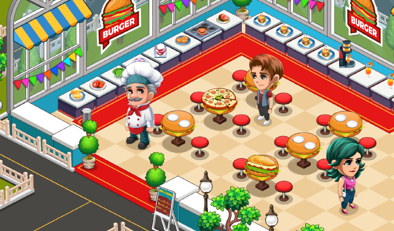 Cooking Restaurant play online for free on Yandex Games