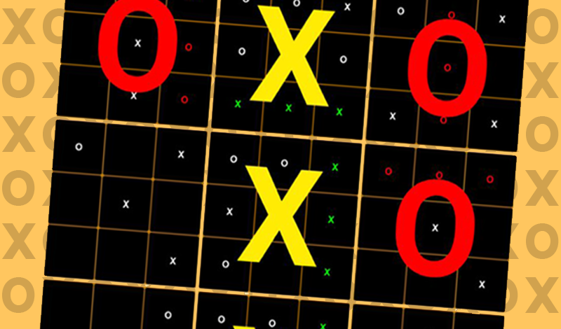 Advanced Tic-Tac-Toe 3 in 1 for two players — Spiele online und kostenlos  auf Playhop