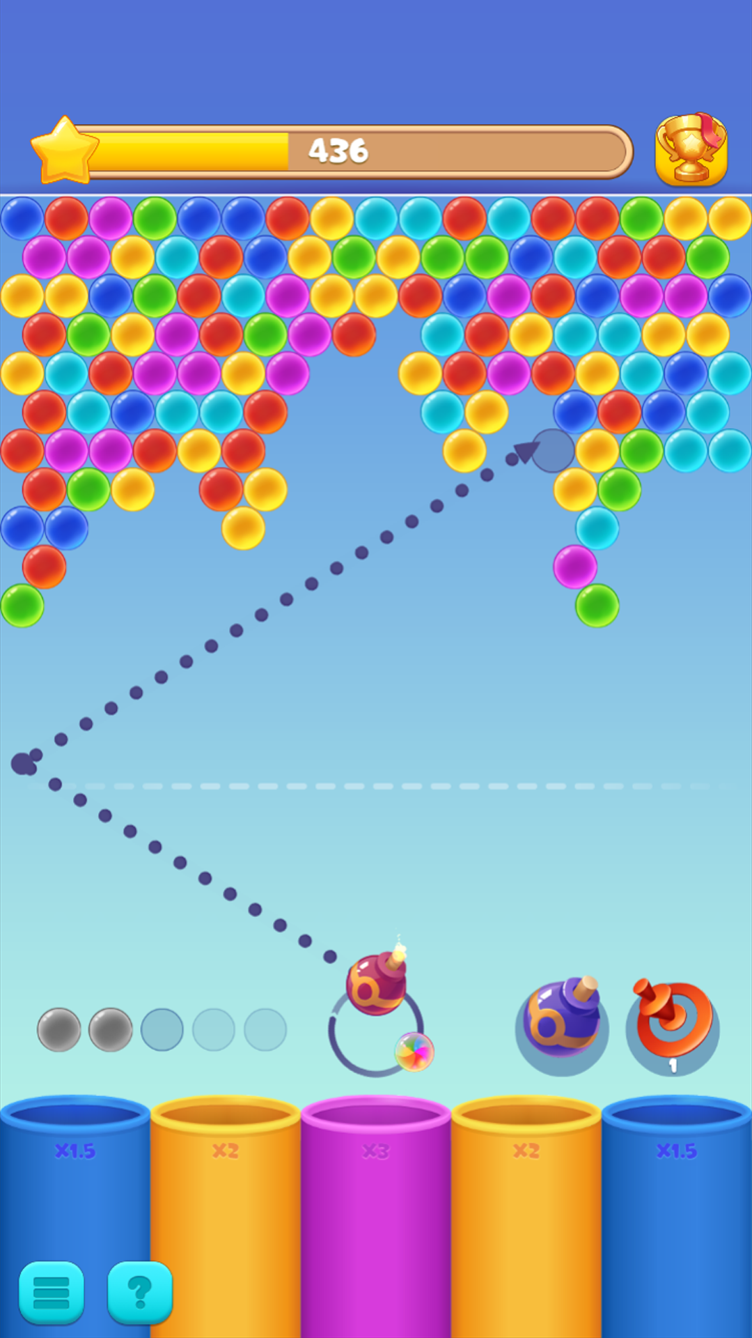 Bubble Popper — play online for free on Yandex Games