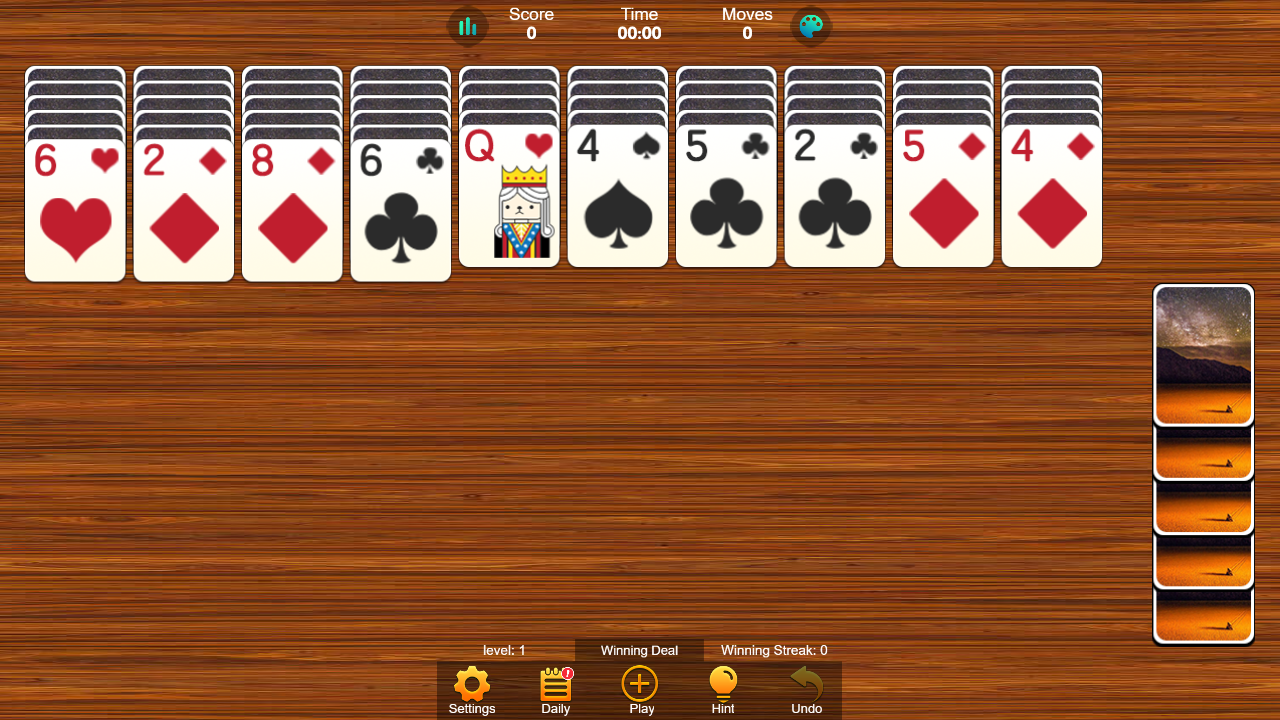 Spider Solitaire — play online for free on Yandex Games