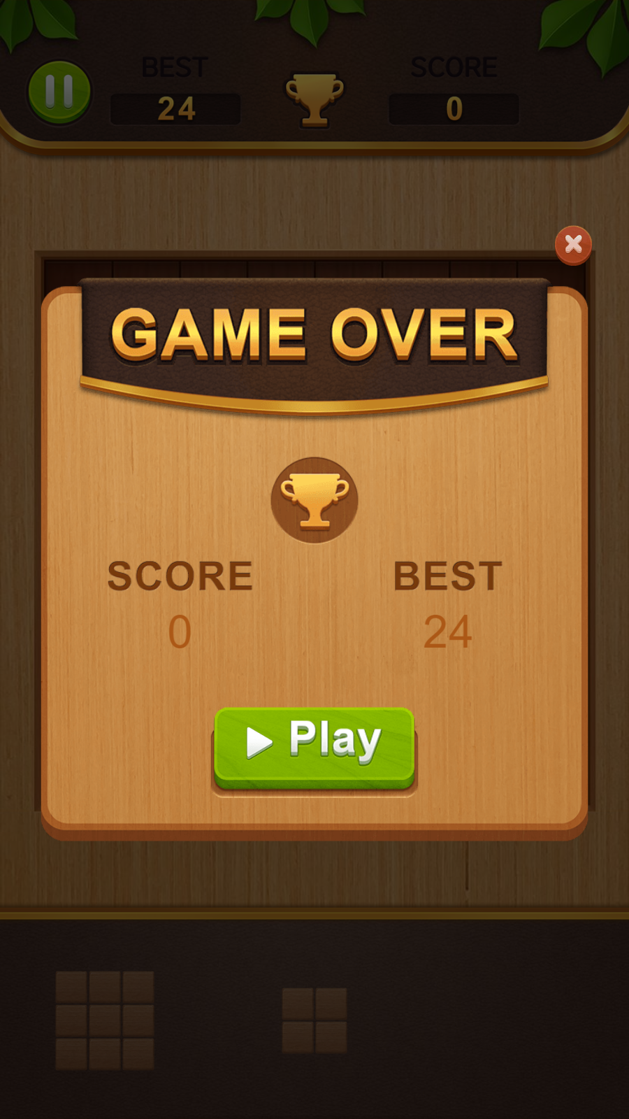 Wood Block Classic — play online for free on Yandex Games