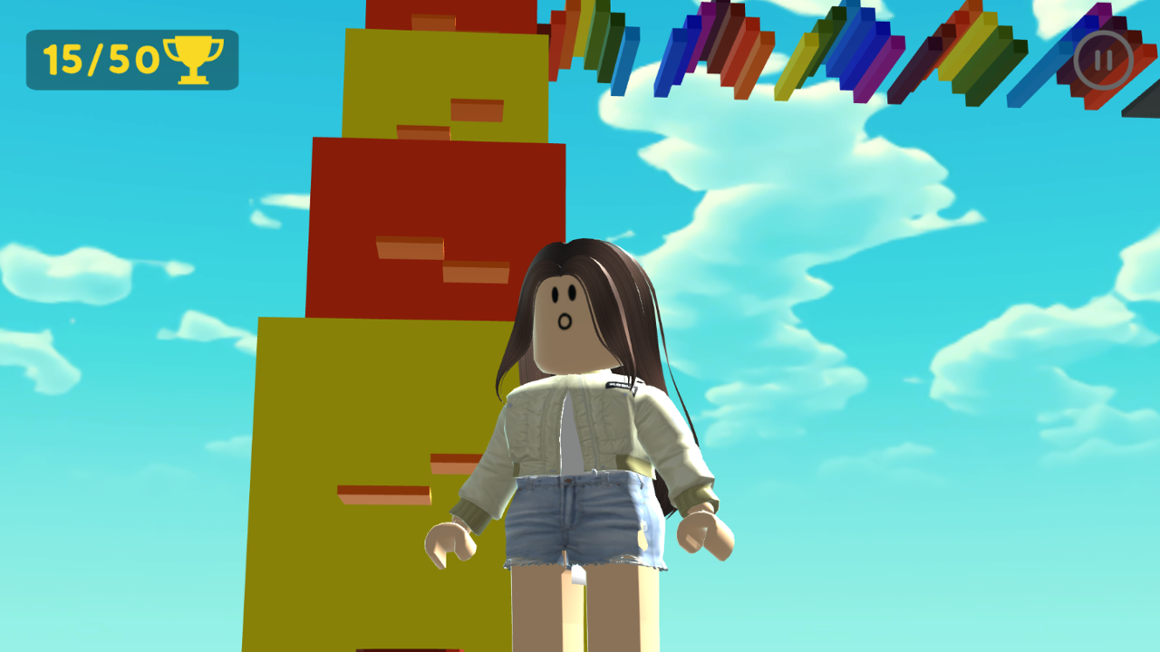 Roblox Obby: Road To The Sky em Jogos na Internet