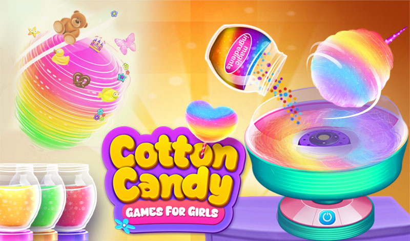 Cotton Candy Games For Girls Play