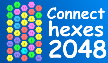 Connect hexes 2048