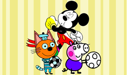 Раскраска по мультикам