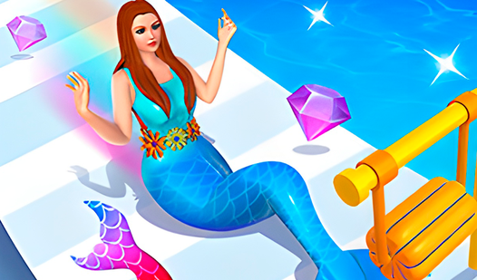 Хвост русалки (от igrimob) - играть онлайн бесплатно на сервисе Яндекс Игры