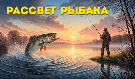 Рассвет рыбака