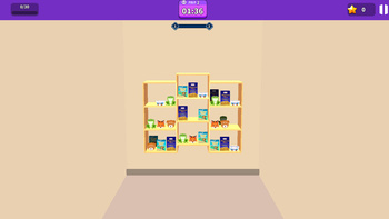 По полочкам: три в ряд