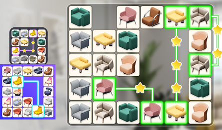 Маджонг собери предметы